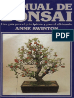 Libro Manualmanua de Bonsai Anne Swinton