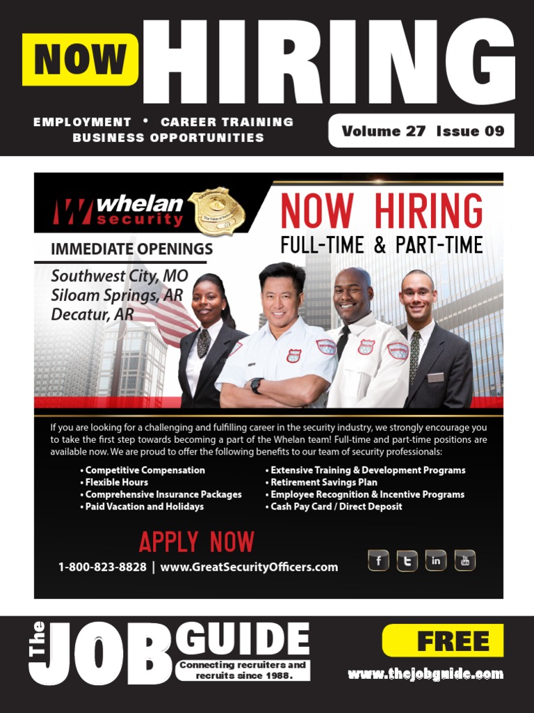 The Job Guide Volume 27 Issue 09 | PDF | Employment | Nursing