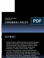 Cerebral Palsy Ppt