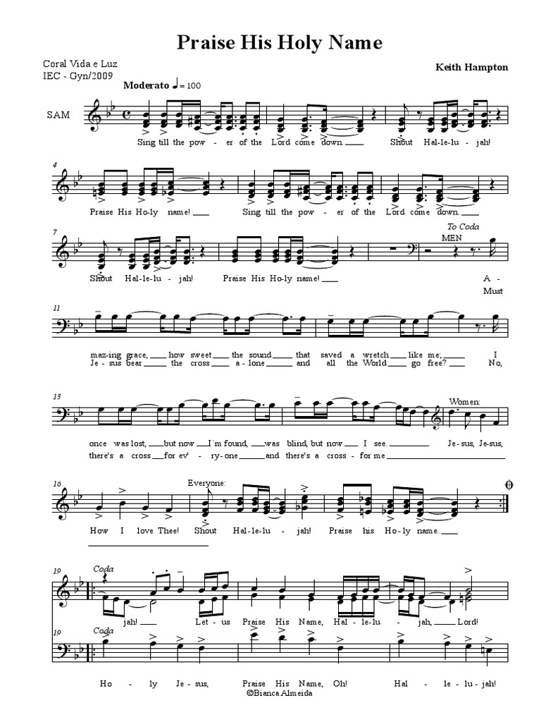Praise His Holy Name PDF | PDF | Art