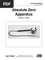 Physics 2 Lab - Absolute Zero | PDF | Pressure | Temperature