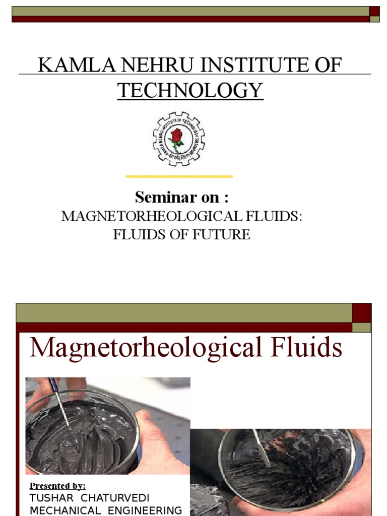 Future Applications of MR Fluids | PDF | Rheology | Clutch