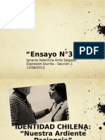 "Ensayo N°3": Ignacia Valentina Ávila Salgado Expresión Escrita - Sección 1 12/06/2012