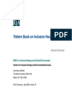 Pattern Book On Inclusive Housing Design: RERC On Universal Design and The Built Environment