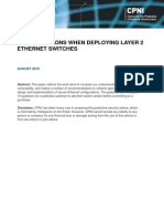 2010039-Considerations When Deploying Ethernet Layer 2 Switches-August 2010
