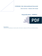 LNG Databases - Regasification - Sample - Q4 2014