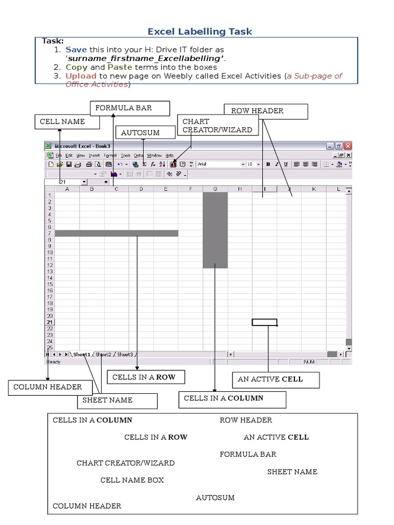 Charlotte Barker Excel Labelling | PDF | Computers