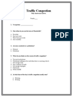 Geography S.B.a Questionaire