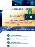 Persamaan-Reaksi SWD