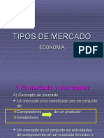 Tipos de Mercado