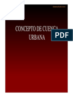 Concepto de Cuenca Urbana