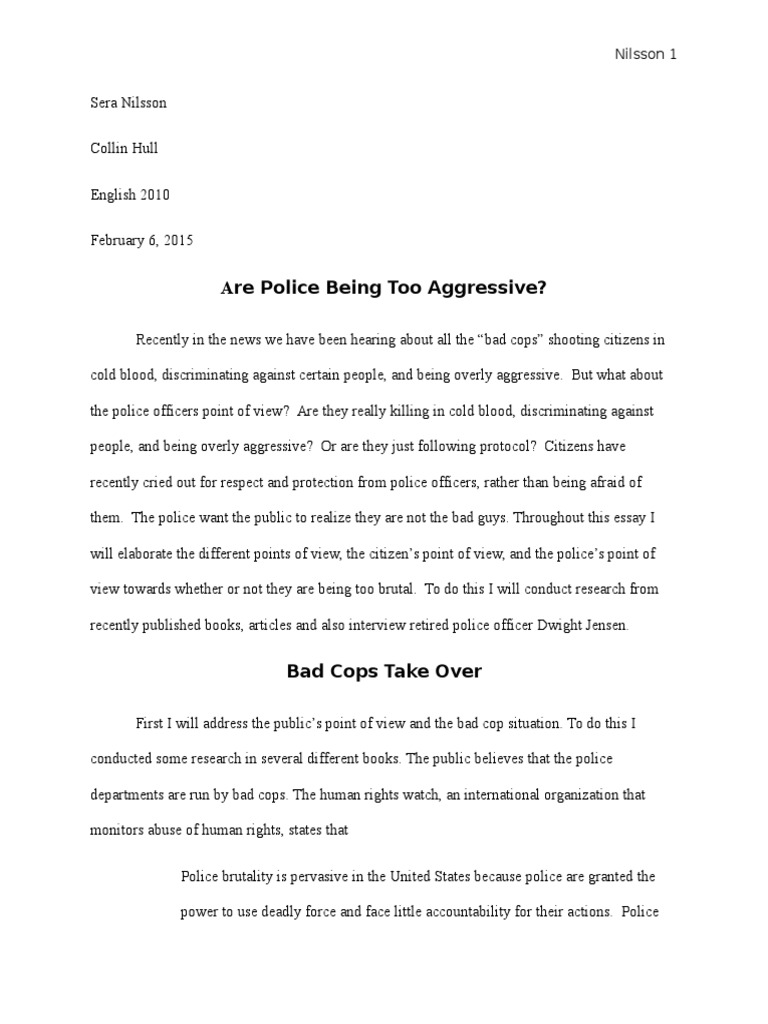 5 sentences about policemen image