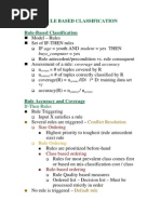 Data Mining-Rule Based Classification