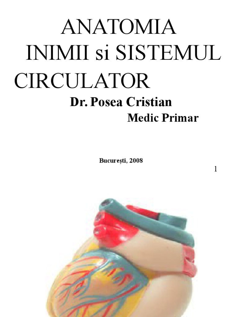 Anatomia Si Fiziologia Inimii | PDF