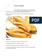 Fertilizante de Cáscaras de Plátano