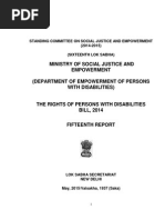 Download RPWD Bill - Report by Standing Committee Bill MSJE by Disability Rights Alliance SN264598621 doc pdf
