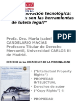 Derecho Mercantil. Tema v. Patente