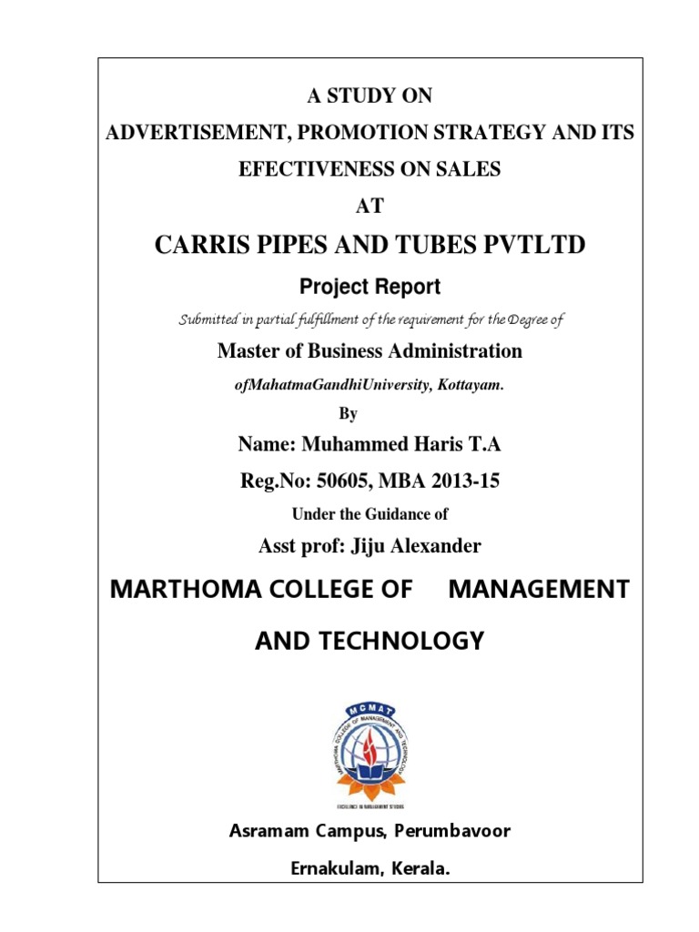 Effectiveness of Advertising on Sales | PDF | Promotion (Marketing ...