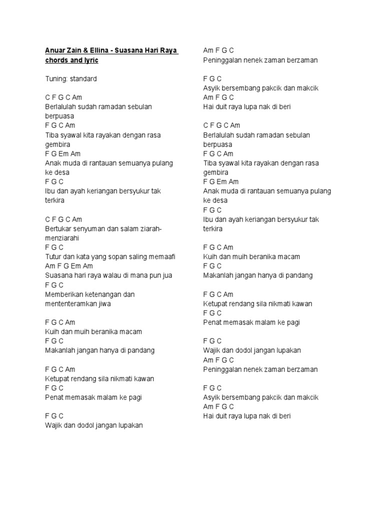 Anuar Zain Pdf