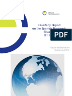 Quarterly Report on the Spanish Economic Situation-1T 2015 Círculo de Empresarios April 2015