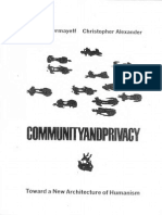 Alexender, Cristopher Communityprivacy