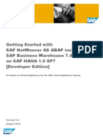 Getting Started With SAP ABAP HANA