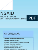 Nsaid: (Non Sterois Antiinflamatory Drugs)
