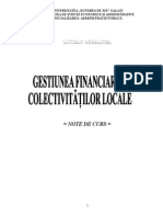 Gestiunea Financiara a Colectivitatilor Locale.doc