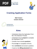 cracking application forms
