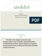 Download Anekdot ppt by Salsa Nur Aisyah SN264627079 doc pdf