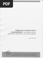Design Para a Inovação Social e Sustentabilidade