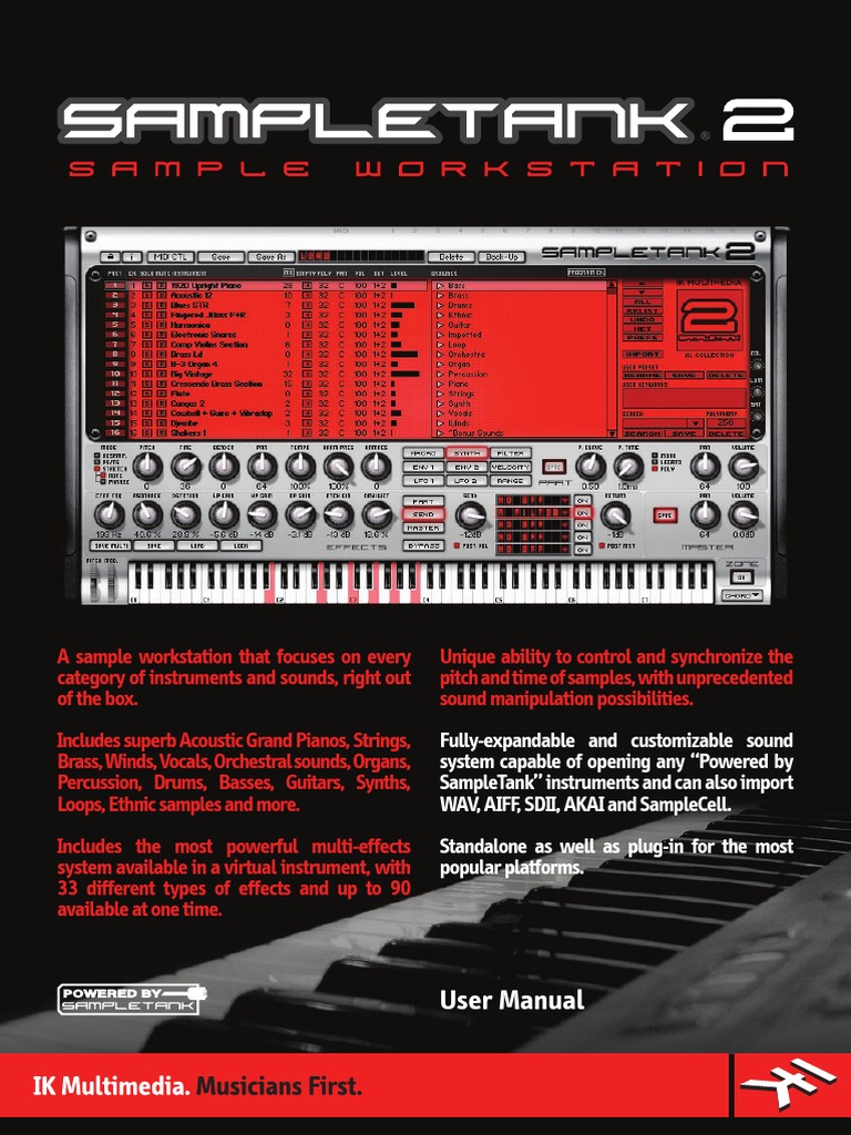 SampleTank 2 User Manual | PDF