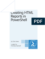 PowerShell Creating HTML Reports in