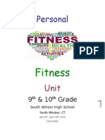 Personal Fitness Unit Plan