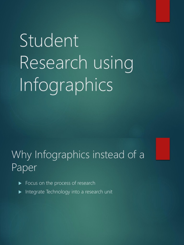 Student Research with Infographics Guide | PDF