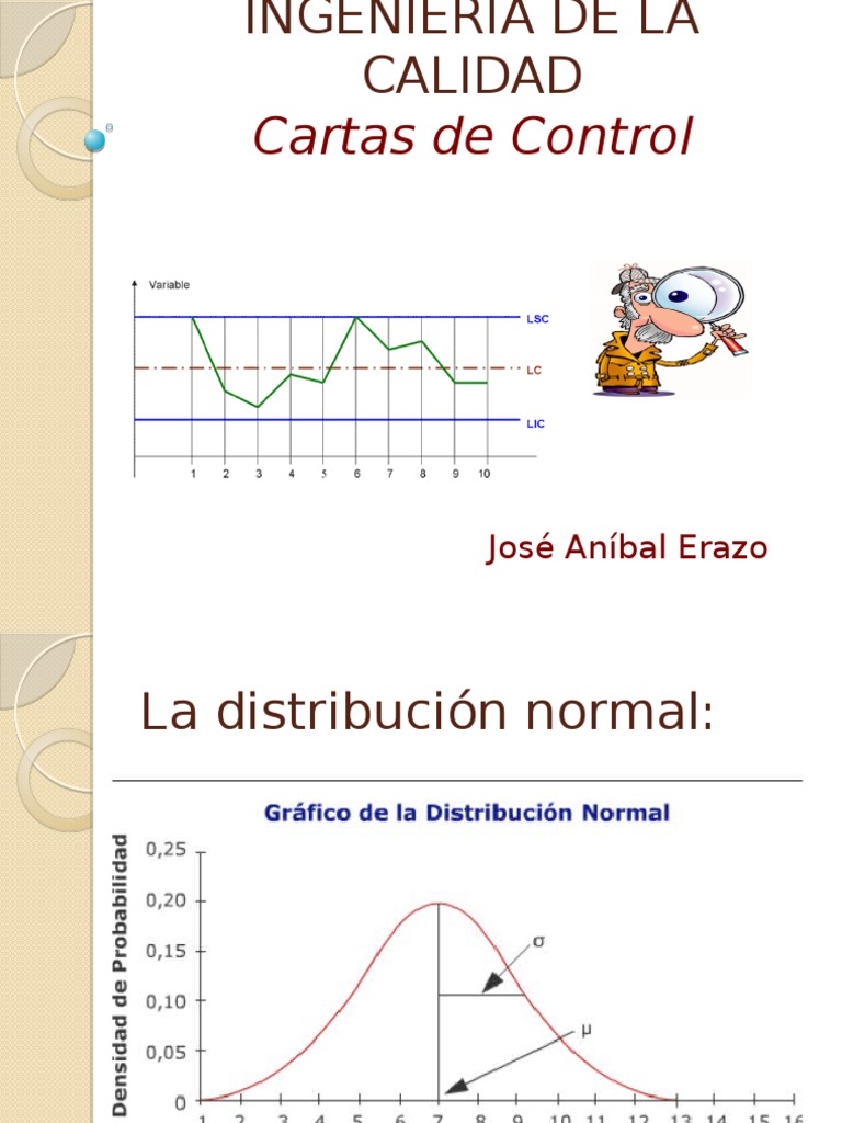 Cartas de Control | Descargar gratis PDF | Distribución normal ...