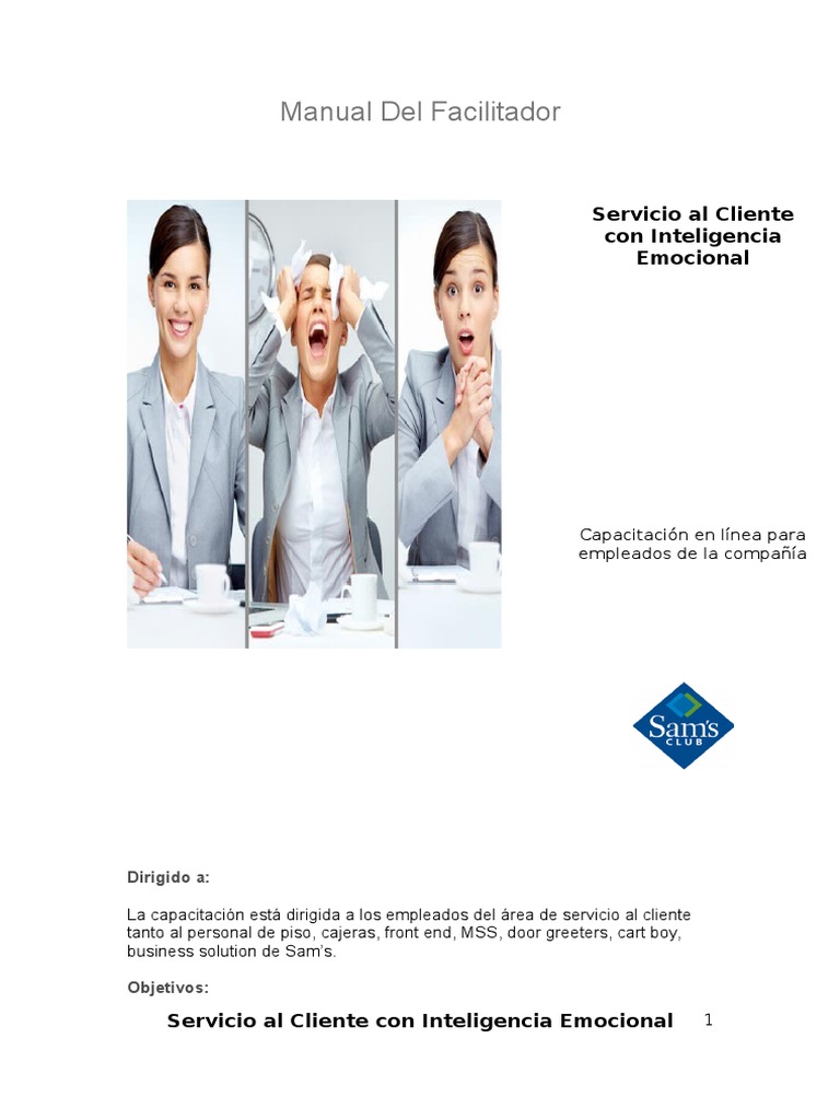 Manual de Capacitación en Servicio al Cliente | PDF