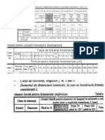 Tabele Tolerante - Extras Din Standard