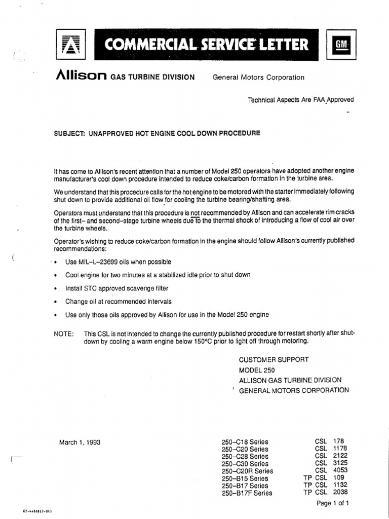 250-C20 Unapproved Procedures | PDF
