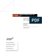 Turbine Temperature Test SET: User Instruction Manual