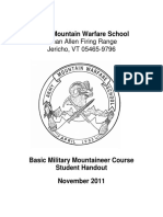 Army Mountain Warfare School