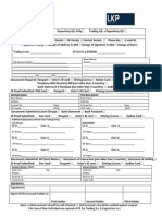 Modification Form