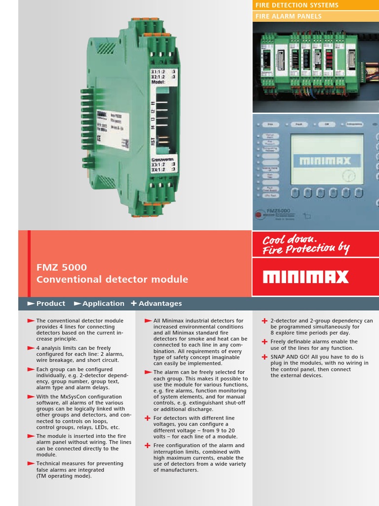 FMZ 5000 Conventional Detector Module | PDF | Computer Engineering ...