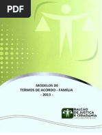 Modelos de Acordo