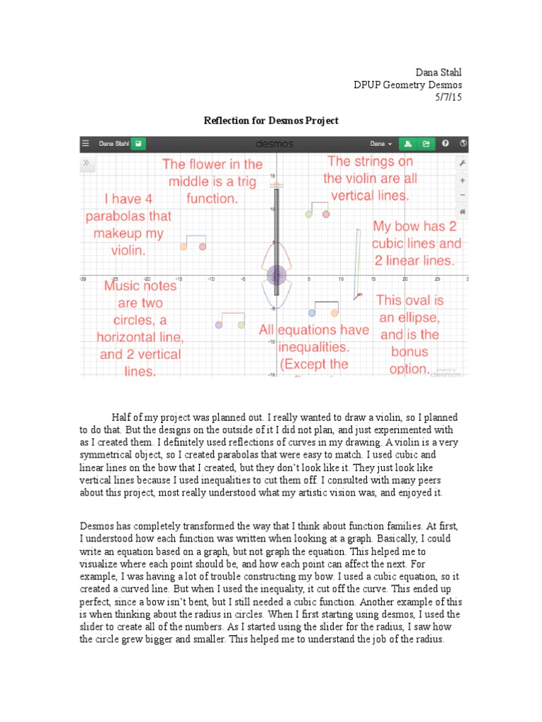 Geometry Art with Desmos | PDF