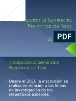 1 Inscripcion Al Seminario Preliminar de Tesis 2015-1