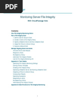 File Integrity Monitoring