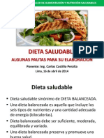 Taller de Nutrición. Cuarta Sesión.