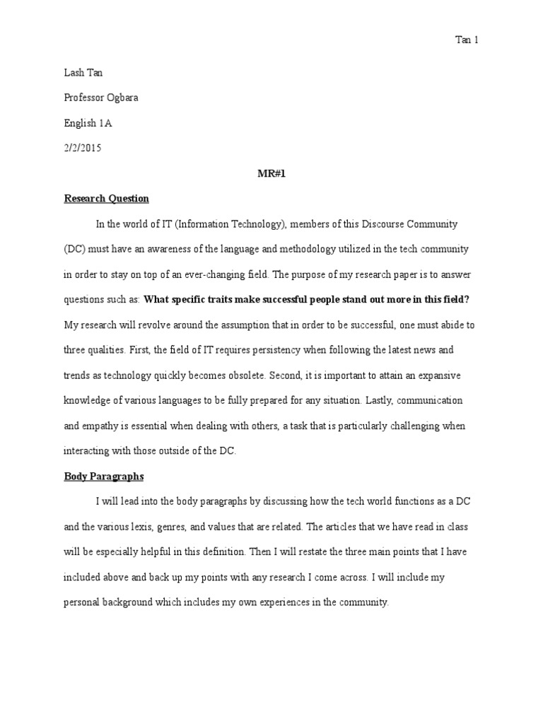 MR 1 | PDF