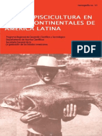 Pesca y Piscicultura en Aguas Continentales de America Latina